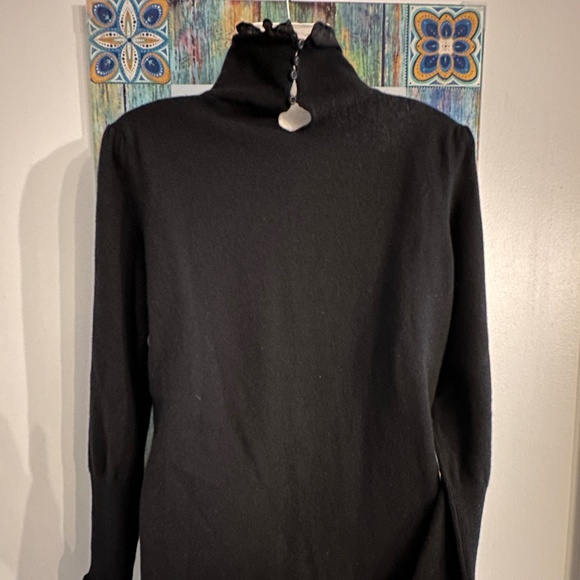 BLACK BRUNELLO CUCINELLI CASHMERE SWEATER - Picture 3 of 7